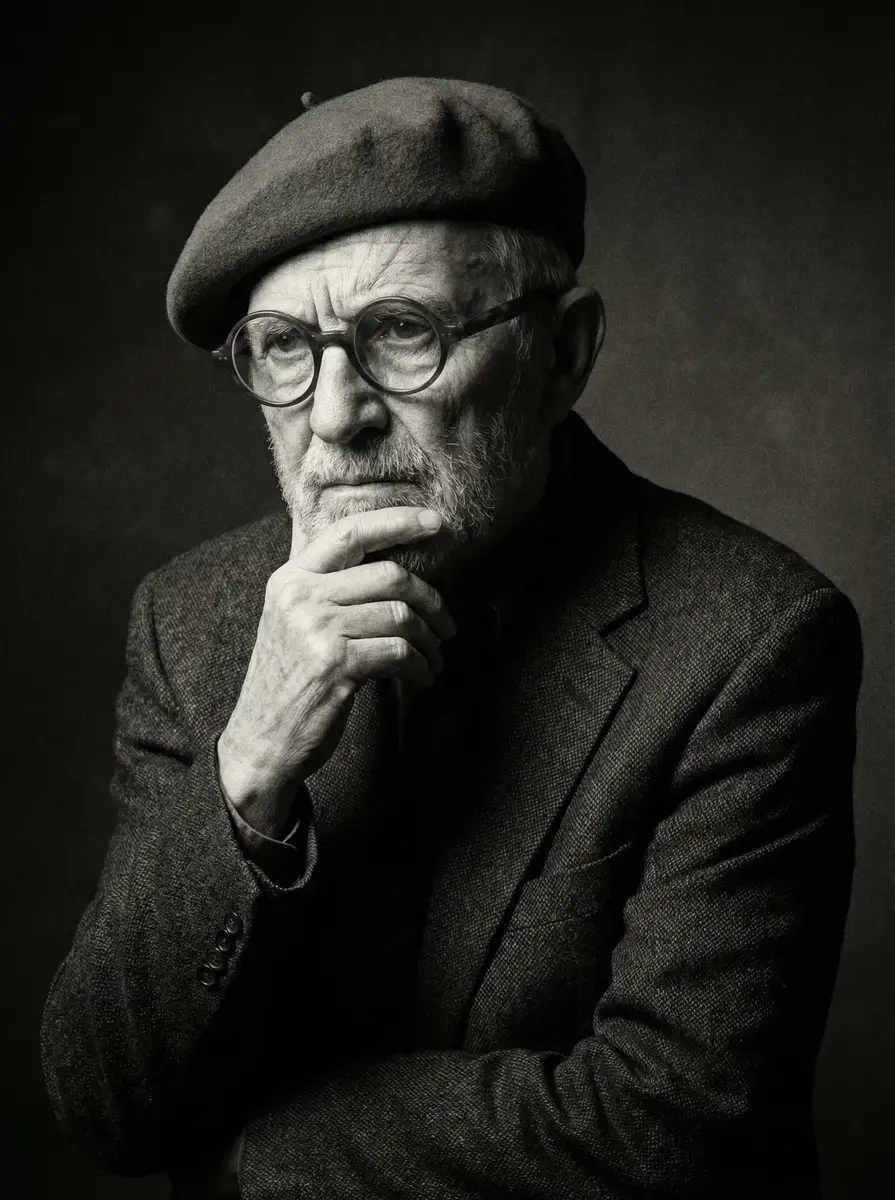 电影导演黑白肖像 - 今日致敬的 后入视频 领域先驱